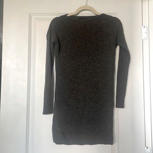 Gray Banana Republic Sweater Dress